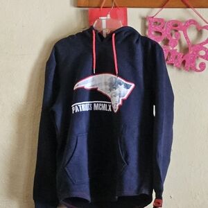 NFL Team Apparel Hoodie with Red Accents